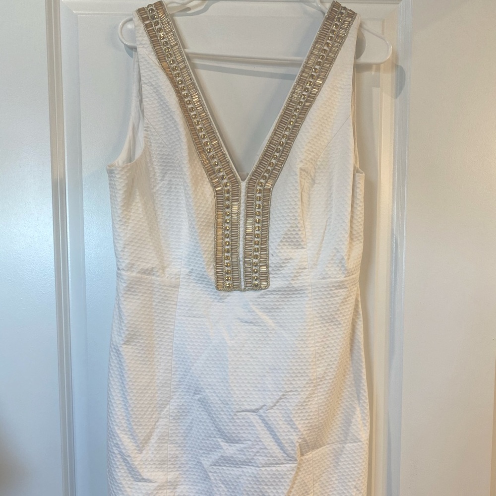 NWT -Eliot Shift Dress Resort White